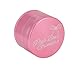 Pink Bow Grinder - 2.5 Inch Herb Grinder- First Designer Grinder- The Best Rated Herb, Tobacco, Spice Grinder- 4-piece Anodized Aluminum