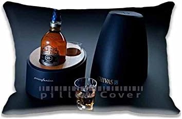 and Drink Zippered Throw Pillow Covers - Chivas Regal CottonCase Two Sides for Birthday Gifts