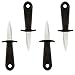 Nizzco 4Pcs Stainless Steel Oyster Knife,Seafood Tool.Great for the Gift
