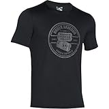 Under Armour Men's WWP Dog Tag T-Shirt, Black (001), X-Large