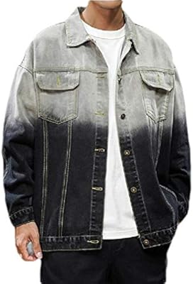 ombre jean jacket