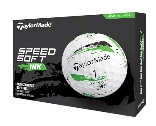 TaylorMade TM24 SpeedSoft Ink GRN GLB dz White and Green