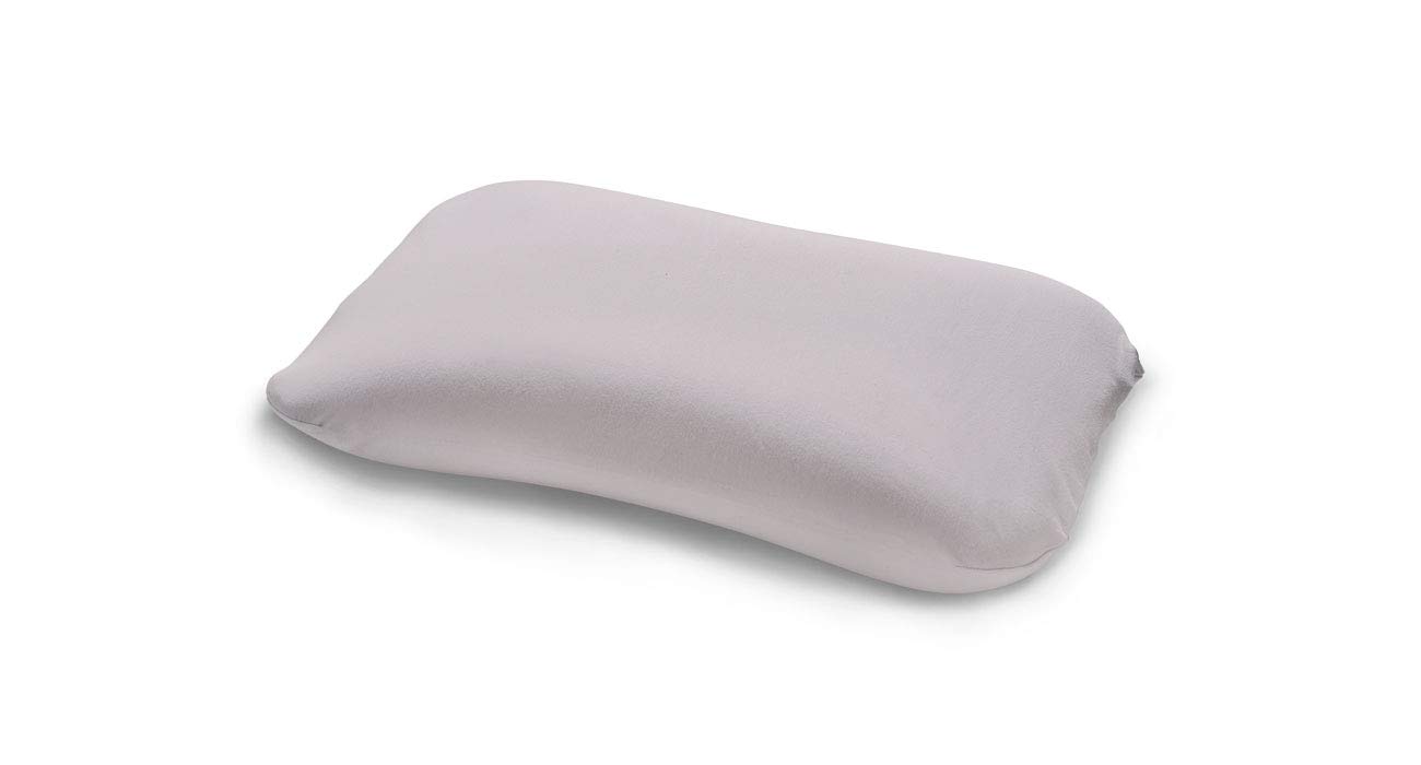 TEMPUR Jersey Pillowcase with Zip for Symphony Sleeping Pillow, One Size (S/M/L), Platinum — image 1