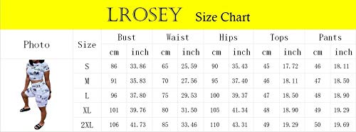 Women Casual Letter Print Crewneck Tshirts Crop Tops High Waist Bodycon Two Piece Shorts Set Tracksuits White - Thumbnail 2