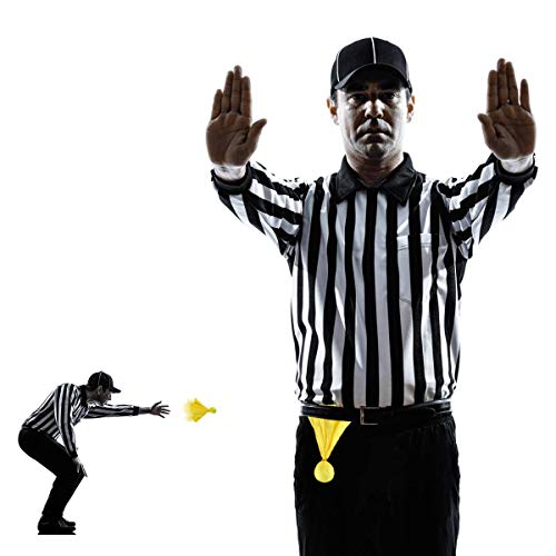 image for Flow.month 8 Pieces Football Penalty Flag Football Referee Flag Sports