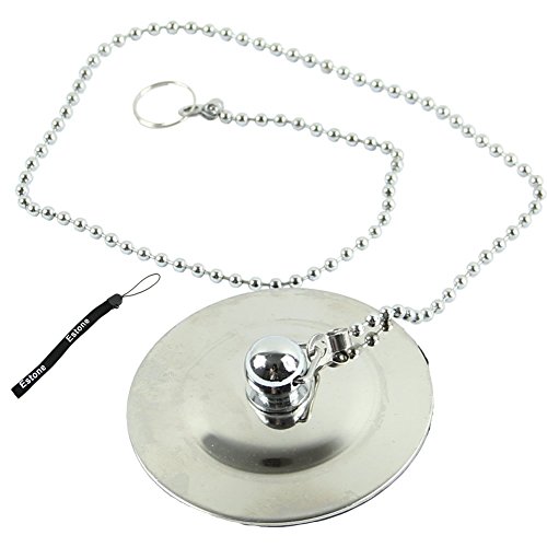 Estone Chrome Bath Tub Drain Bathroom Sink Basin Bathtub Stopper Plug Bathtub Accessory