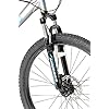 Ammaco Osprey V2 27.5" 650B Wheel Mens Hardtail Front Suspension Mountain Bike Hydraulic Disc Brakes 21 Speed Alloy 19" Frame Silver Blue - Image 3