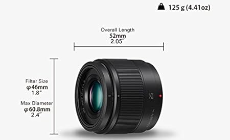 Amazon Com Panasonic Lumix H H025e K 25 Mm Micro Four Thirds Camera Lens For G Series Black Camera Photo Amazon Com Panasonic Lumix H H025e K 25 Mm Micro Four Thirds Camera Lens For G Series Black Camera Photo