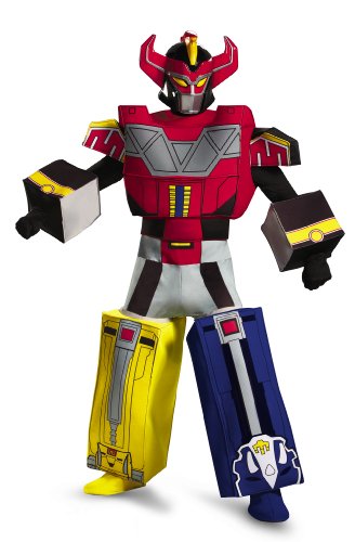 Disguise Sabans Mighty Morphin Power Rangers Megazord Mens Adult Costume