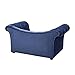 Tov Furniture The Dachshund Collection Handmade Waterproof Velvet Upholstered Pet Bed, Navythumb 3