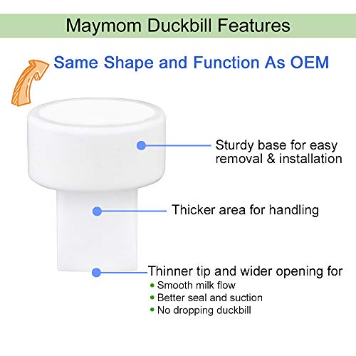 image for Maymom Pump Parts for Spectra S2 Spectra S1, 21mm Flange, Valve Tube B