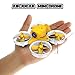 AIRJUGAR Mini Drone Nano Quadcopter 2.4ghz 6 Axis Gyro Drones for Kids and Beginners, Pocket Helicopter with Altitude Hold, Headless Mode, One Key Return, 3D Flips with 3 Batteries (AJ1001)