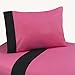 3pc Twin Sheet Set for Girls Soccer Bedding Collection by Sweet Jojo Designs