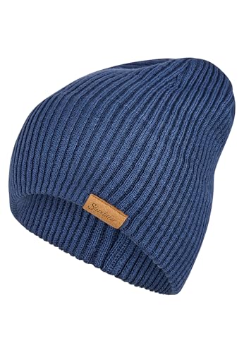 Sterntaler Beanie Gerippt Mixte bébé Bonnet, Encre bleue, 53