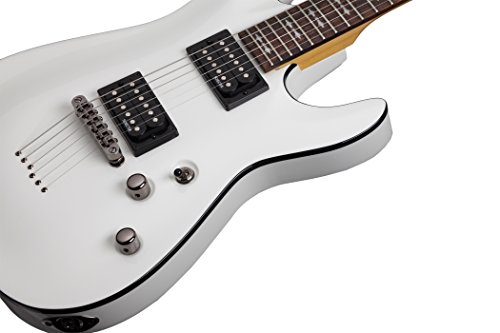 Schecter OMEN-6 6-String Electric Guitar, Vintage White