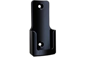 Makesus Ceiling Fan Remote Holder Wall Mount Bracket for Hampton Bay Universal Ceiling Fan Remote Control - Remote Not Included (1 Pk Black)