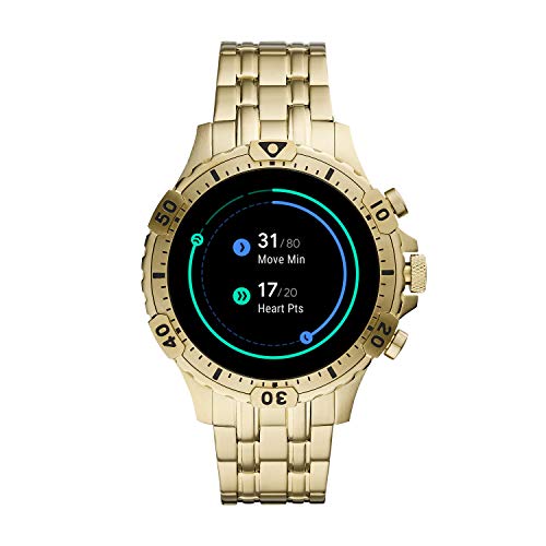 Fossil Unisex 46MM Gen Garrett HR Heart Rate Stainless Steel