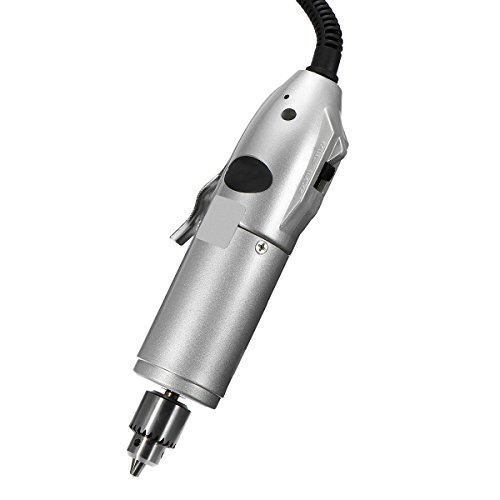 HITSAN Micro Aluminum Portable Handheld Drill DIY Mini Electric Hand Drill Adjustable Variable Speed
