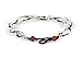 Mary Grace Design MGD, White Moonstone Color Bead Anklet. Beautiful 26 Centimeters Handmade Stone Anklet Made from wax cord. Fashion Jewelry for Women, Teens and Girls., JB-0118A