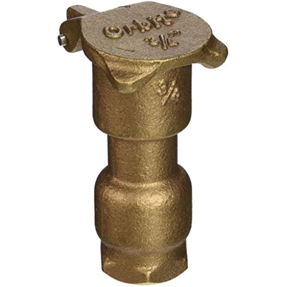 WaterMaster Underground 51029 3/4Inch Brass Quick Coupler Valve