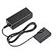 Kapaxen ACK-E10 AC Power Adapter Kit for Canon EOS Rebel T3, T5, T6, T7, T100, Kiss X50, Kiss X70, EOS 1100D, 1200D, 1300D, 2000D, 4000D Digital Cameras