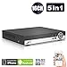(5 in 1) ANRAN 16CH Security DVR 1080N AHD NVR HD Digital Video Recorder XVR for CCTV Security Camera System Support Mobile Phone Monitoring,Motion Detection,Real time Recording ,No HDD