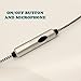 Premium Sound Quality Wired Headset Metal Earbuds Earphones Microphone for Amazon Kindle, DX, Fire, Fire HD 6, HD 7 8 10 - Fire HD 8.9, HD8, HD10, Kids Edition - Kindle Fire HDX, HDX 7, HDX 8.9