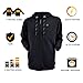 Dr.Qiiwi Men's & Women's Outdoor Heated Hoodie, Soft Lightweight Full-Zip Hooded Jacket for Cold Weather with Quick-Heating System