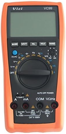 Signstek VC99 3 6/7 LCD Manual Auto Digital Multimeter Tester Volt Ammeter Test Meter Ohm Analog Bar Auto Range by Vici