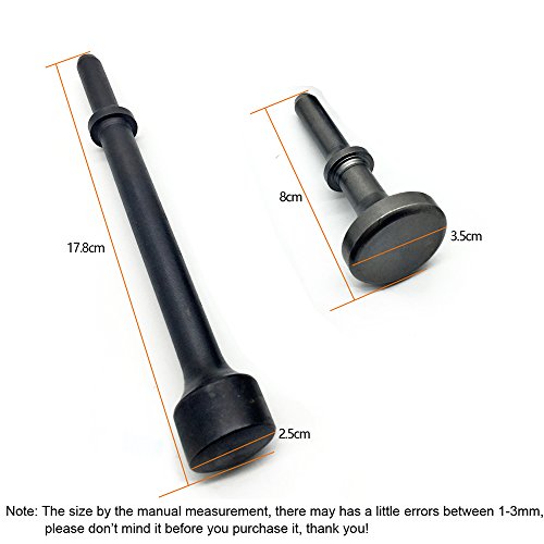 GreatBBA 80mm/100mm/175mm Smoothing Pneumatic Drifts Air Hammer Pneumatic Chisel Bit Spring