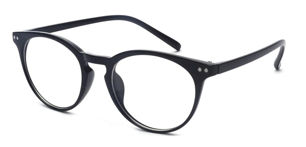 Outray Vintage Inspired Small Nails Round Clear Lens Glasses