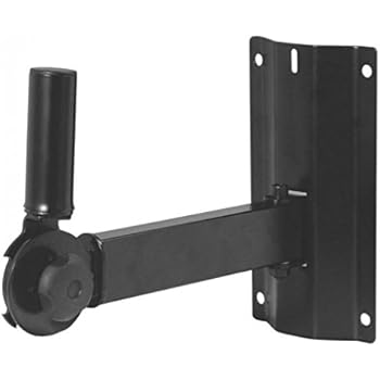 On Stage SS7322B Adj Wall Mount Spkr Bracket, Pair