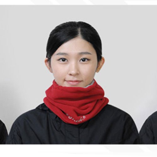 Incntro Winter Kids Neck Warmer Red Color for Ski Motor Skiboarding