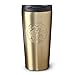 Starbucks Embossed Siren Tumbler Gold Stainless Steel 16oz Limited Edition Collectors Cup