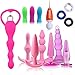 BDSM Games Kit for Couples ，Vibrantors Lock Ring， Love Eggs， Amal Plugs， Finger Stall Vaginial Balls Pleasure Adult Six Products Setthumb 1
