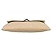 BMC Womens Peachy Tan Faux Crocodile Skin Textured PU Leather Envelope Flap Fashion Clutch Handbag
