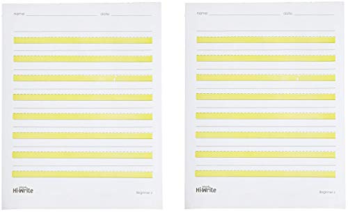 Abilitations Hi-Write Beginner Paper, Level 2, Pack of 100