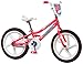 Mongoose Lotus Girl's Bicycle, 18-Inch Wheels, Pink