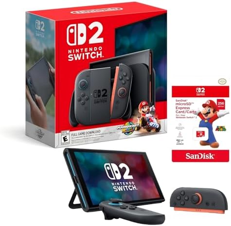 Amazon.com: Nintendo Switch 2 System with Samsung 256GB microSD