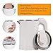 T-magitic 0.5 Liter Portable Electric Kettle,110V / 220V Dual Voltage, Little Travel Kettle, Small Size,Mini Kettle - Boiling Water For Coffee, Tea(White)