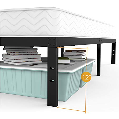 NOAH MEGATRON Heavy Duty King Platform Bed Frame,Slatted Bed Base 14