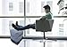 DJDZ New Inflatable Adjustable Height Travel Foot Leg Rest Pillow for Kids,Children During Airplanes Flight and Being Kids Bed to Lay Down or Sleep on Long Flights