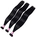 B-fashion Brazilian Straight Human Hair 3 Bundles 14 16 18inch 10A Unprocessed Virgin Straight Hair Bundles Brazilian Hair Straight Bundles Remy Hair Weave Extensions Natural Color