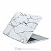 TOP CASE - 4 in 1 Bundle Deal Air 13-Inch Marble Pattern Hard Case, Keyboard Cover, Screen Protector and Sleeve Bag for MacBook Air 13
