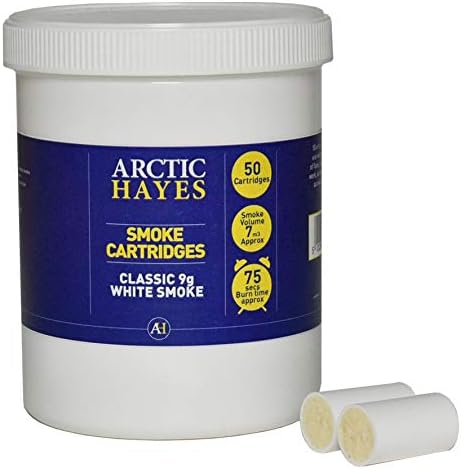 Arctic Hayes Classic White Smoke Cartridges 50-Piece Tub