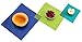 etee Beeswax Food Wraps, Organic Biodegradable and Reusable Alternative to Plastic Wrap, Ziptop Bags and Storage Containers, Each Set Has 1 Small, 1 Medium, 1 Large Wrap, 3 Pack (9 Wraps)