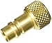 Robinair 16301 Low Side Tank Adapter - 1/2 Acme Female X Low Side R-134A Male Coupler, Gold