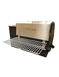 34" x 12" Front Pellet parrilla plegable de acero