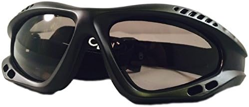 MissionSpin Anti Fog Glass Goggles with Case and Cleaning Cloth