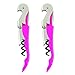 2 Pack Corkscrew Wine Opener By HQY - Best Bottle Opener For Beer Or Wine - Love It Or Return It! Thick Stainless Steel, Opens Easy! Premium All-In-One Waiters Corkscrew.